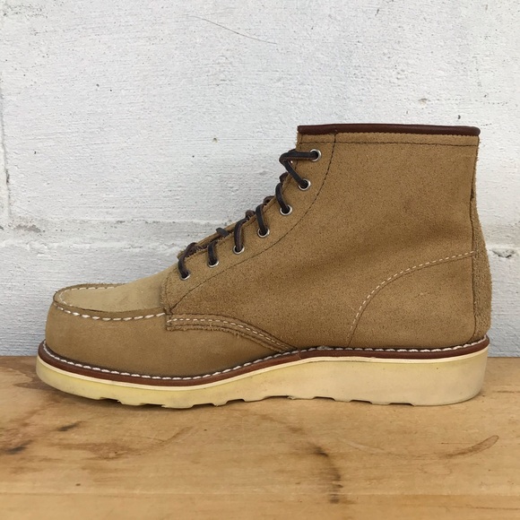 Red Wing Shoes Womens 9.5B Classic Moc Boots 2nds - Picture 8 of 14